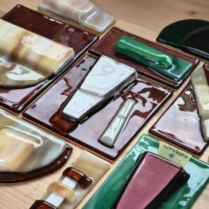 Speelse workshop glasfusing