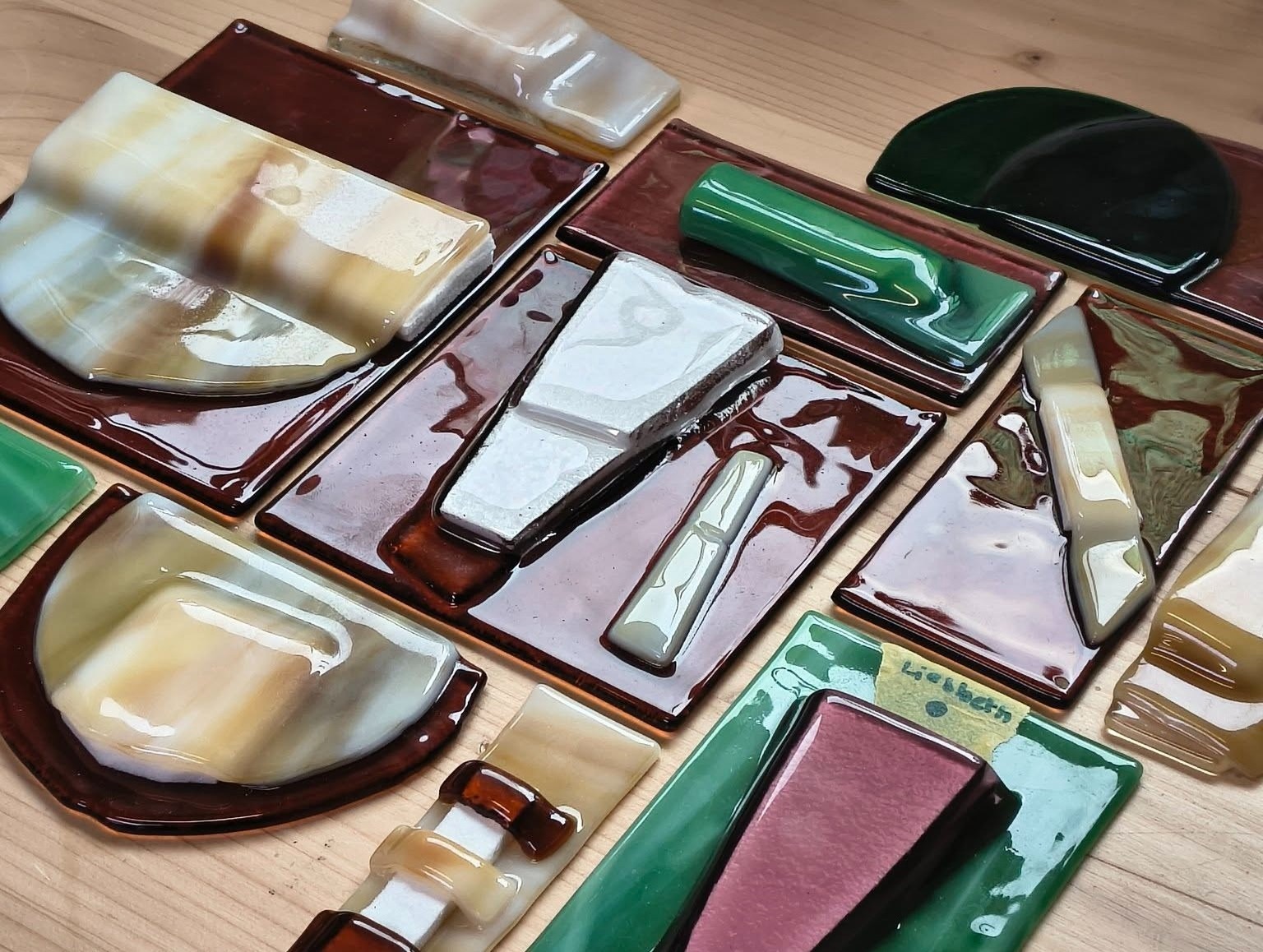 Speelse workshop glasfusing